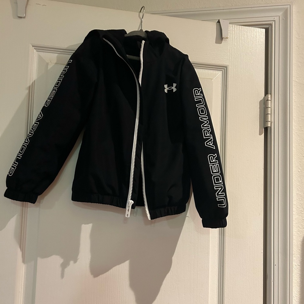 Under Armour Kids Black Raincoat